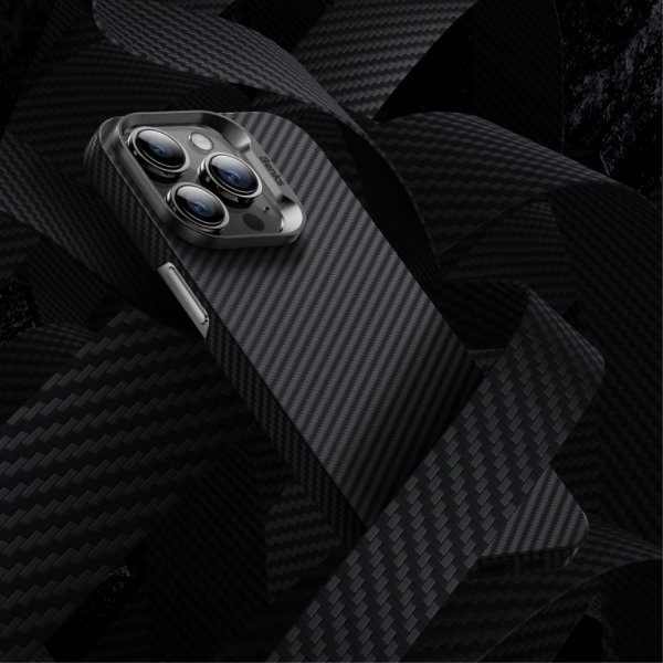 iPhone 14 Pro Case Kevlar MagSafe Black