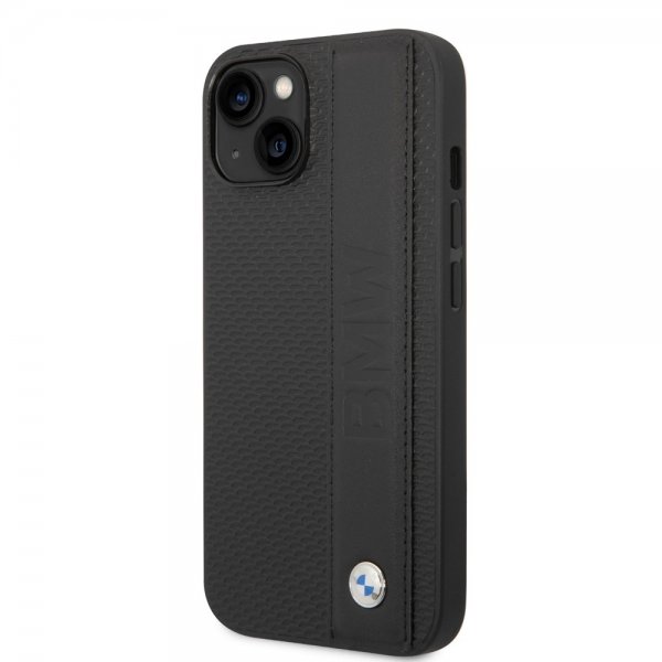 iPhone 14 Case Big Logo Stripe Black