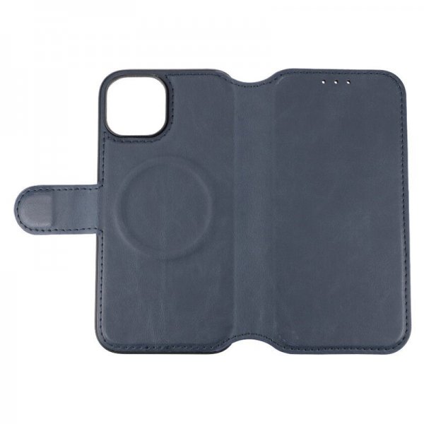 iPhone 15 Cover 4 Card slots MagSafe Blue