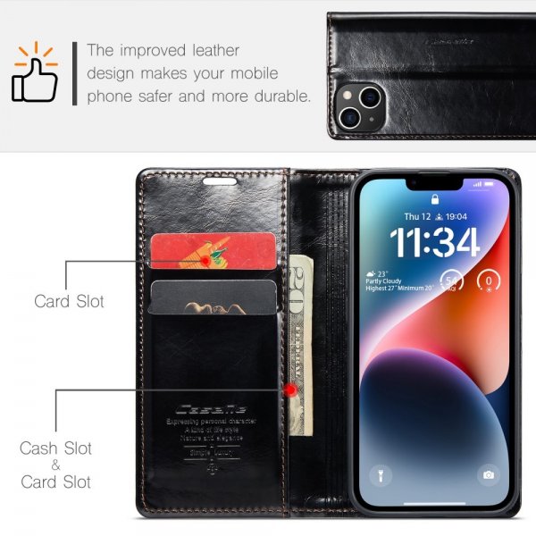 iPhone 15 Plus Cover 003 Series Black