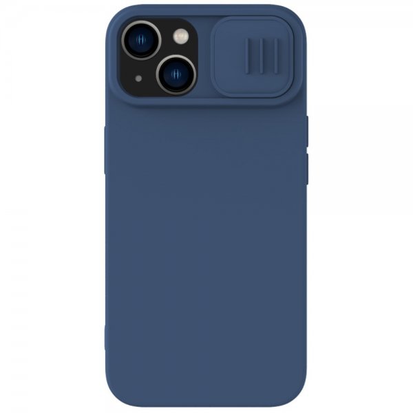 iPhone 15 Plus Case CamShield Silky Blue