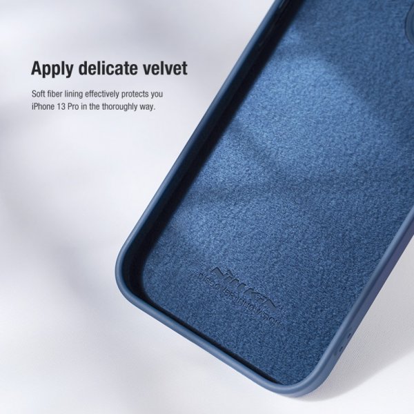 iPhone 15 Plus Case CamShield Silky Blue