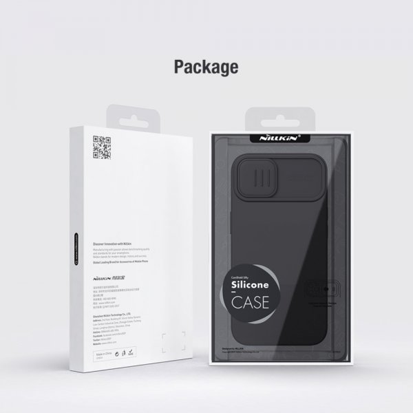 iPhone 15 Plus Case CamShield Silky Blue