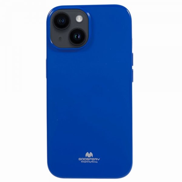 iPhone 15 Plus Case Jelly Glitter Blue