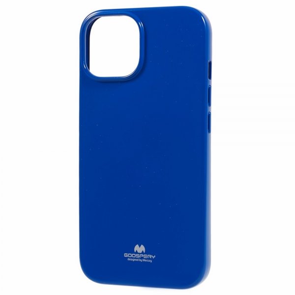 iPhone 15 Plus Case Jelly Glitter Blue