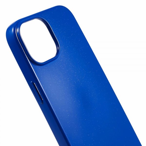 iPhone 15 Plus Case Jelly Glitter Blue
