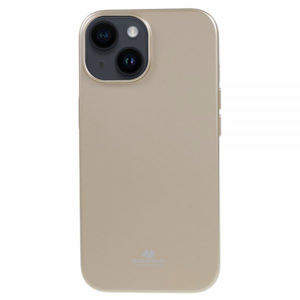 iPhone 15 Plus Case Jelly Glitter Gold