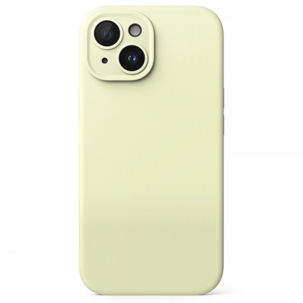 iPhone 15 Plus Case Silicone Magnetic Sunny Lime