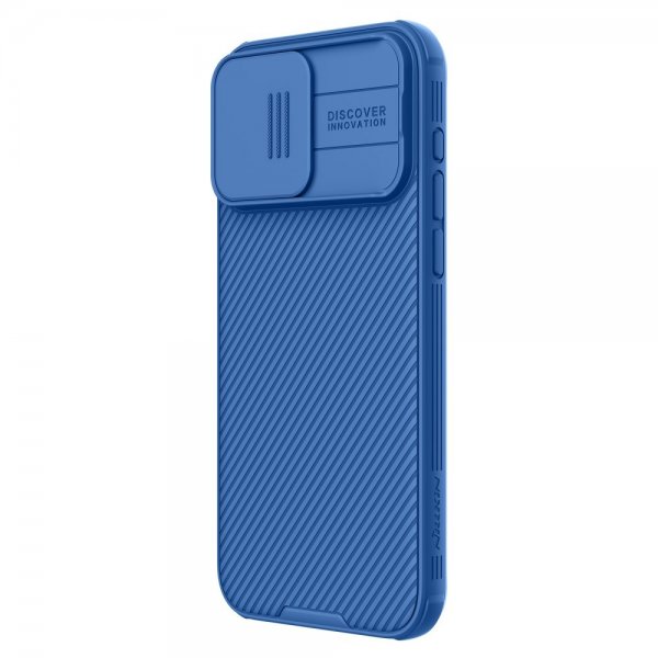 iPhone 15 Pro Max Case CamShield Blue