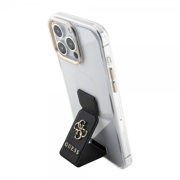 iPhone 15 Pro Max Case Grip Stand Clear Transparent