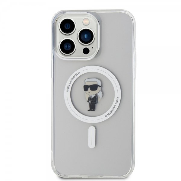 iPhone 15 Pro Max Case Ikonik MagSafe Transparent