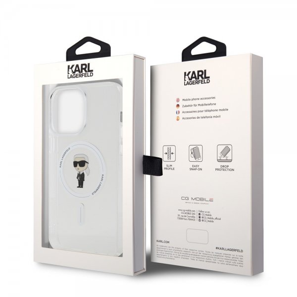 iPhone 15 Pro Max Case Ikonik MagSafe Transparent