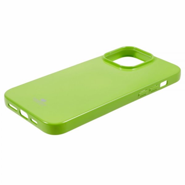 iPhone 15 Pro Max Case Jelly Glitter Green