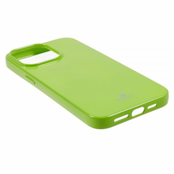 iPhone 15 Pro Max Case Jelly Glitter Green