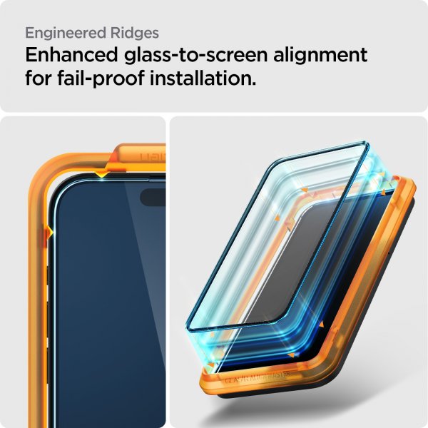 iPhone 15 Pro Max Screen Protector GLAS.tR ALIGNmaster 2-pack