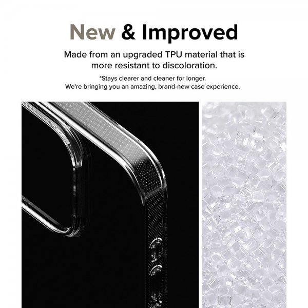 iPhone 15 Pro Case Air Glitter Clear