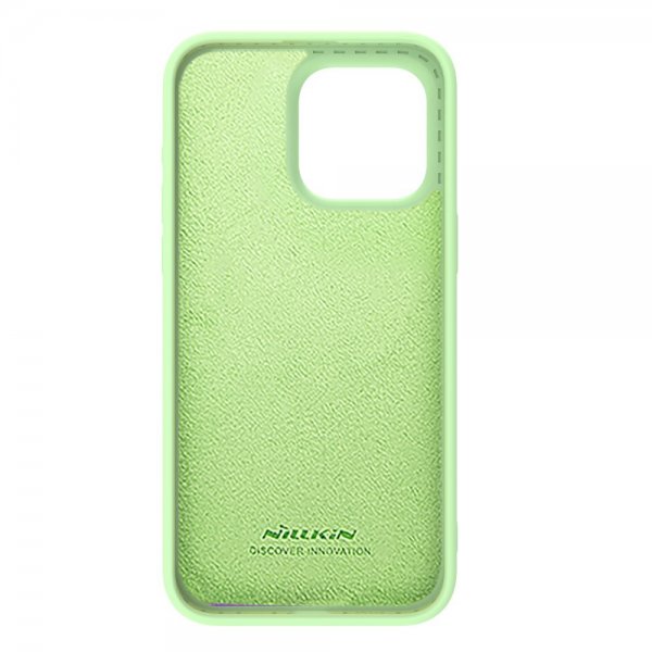 iPhone 15 Pro Case CamShield Silky MagSafe Light Green