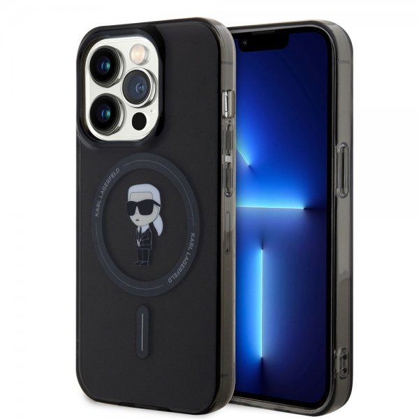 iPhone 15 Pro Case Ikonik MagSafe Black
