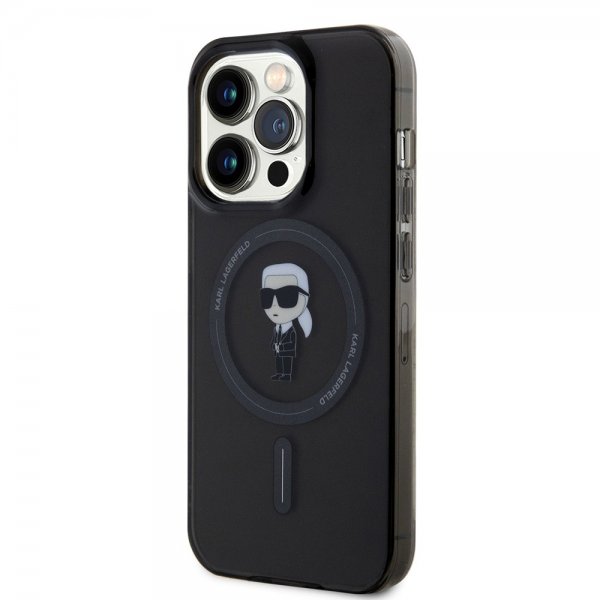 iPhone 15 Pro Case Ikonik MagSafe Black