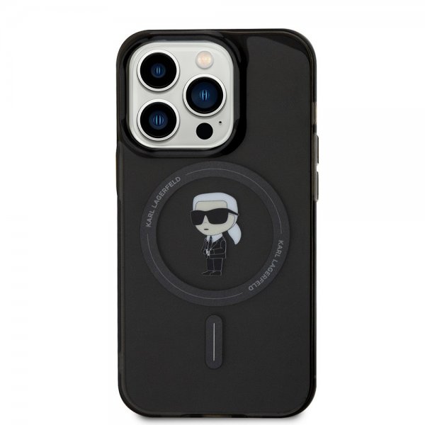 iPhone 15 Pro Case Ikonik MagSafe Black
