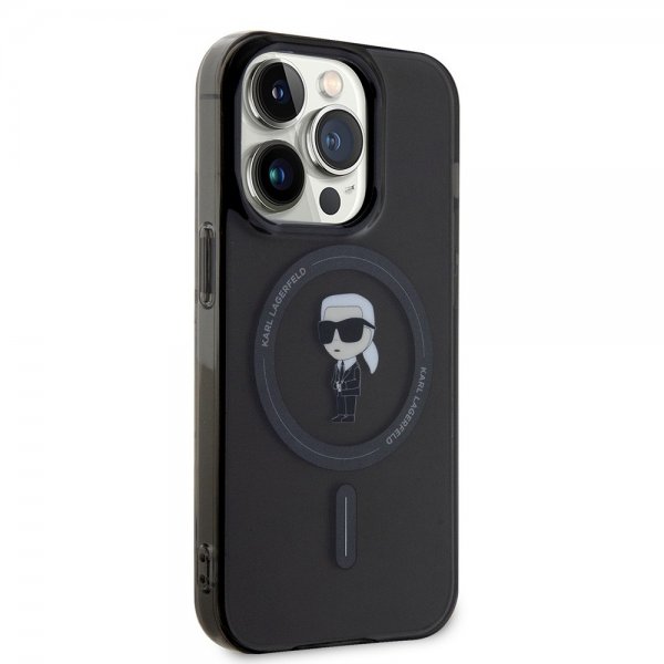 iPhone 15 Pro Case Ikonik MagSafe Black