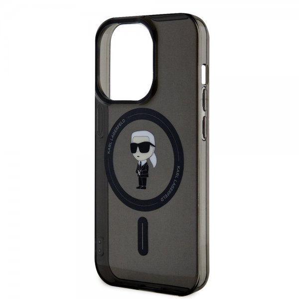 iPhone 15 Pro Case Ikonik MagSafe Black