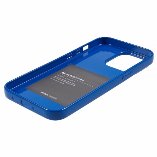 iPhone 15 Pro Case Jelly Glitter Blue