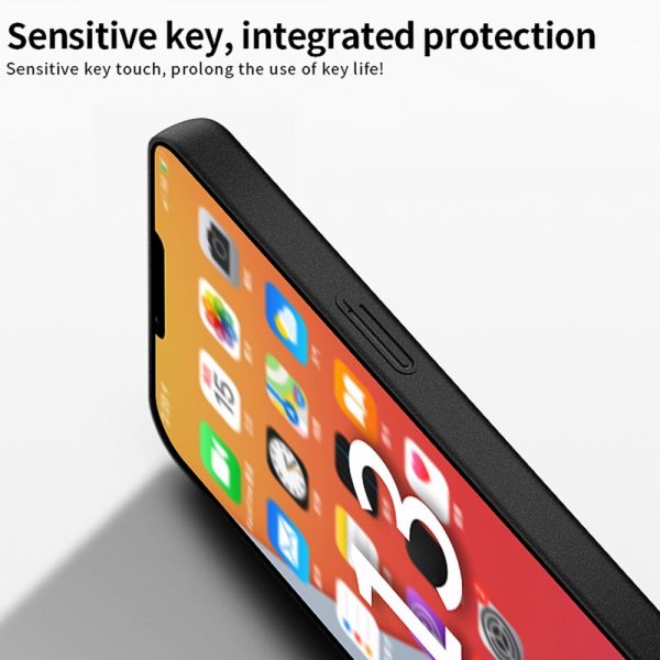 iPhone 15 Pro Case Matte Shield Red