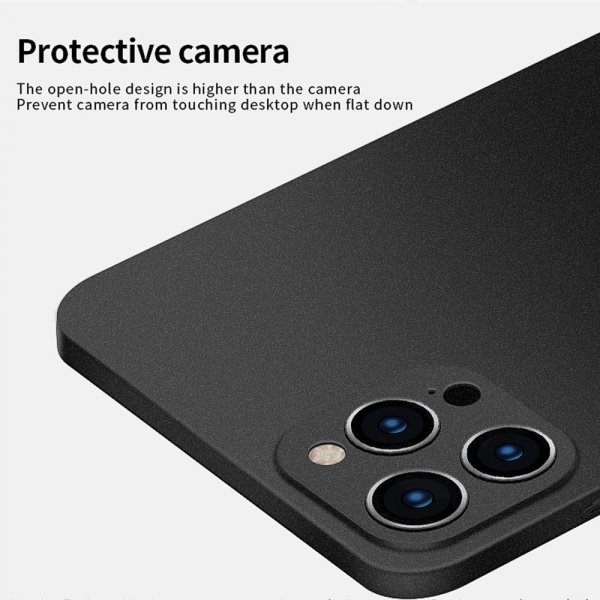 iPhone 15 Pro Case Matte Shield Red