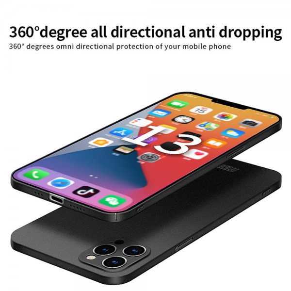 iPhone 15 Pro Case Matte Shield Red