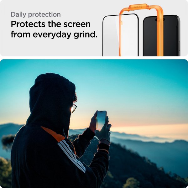 iPhone 15 Pro Screen Protector GLAS.tR ALIGNmaster 2-pack