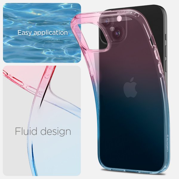 iPhone 15 Case Liquid Crystal Gradation
