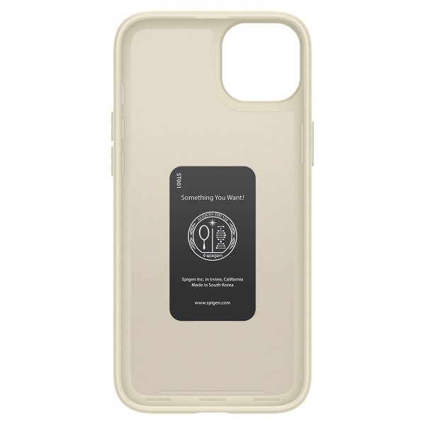 iPhone 15 Case Thin Fit Mute Beige