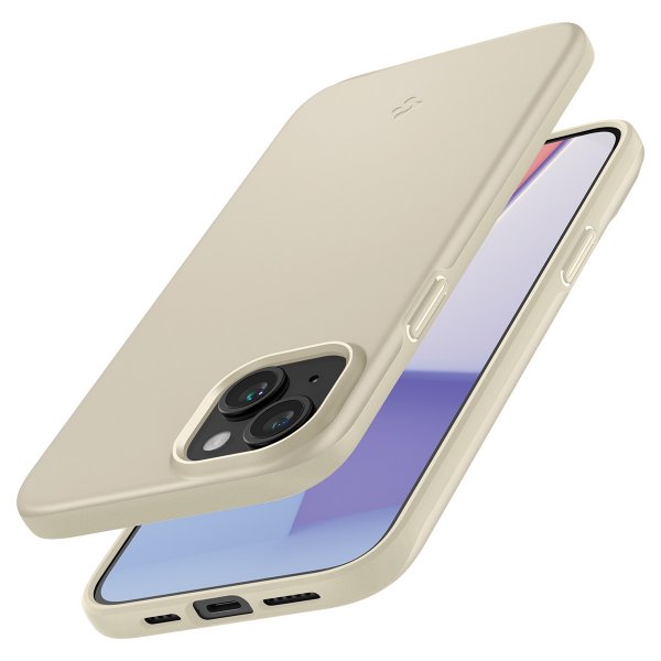 iPhone 15 Case Thin Fit Mute Beige