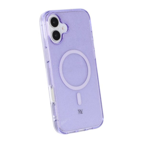 iPhone 16 Plus Case Glitter MagSafe Purple