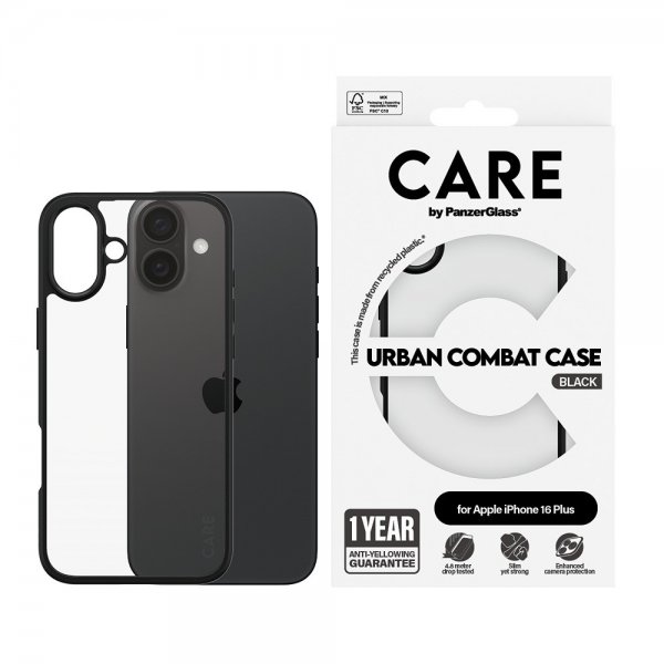 iPhone 16 Plus Case Urban Combat Black