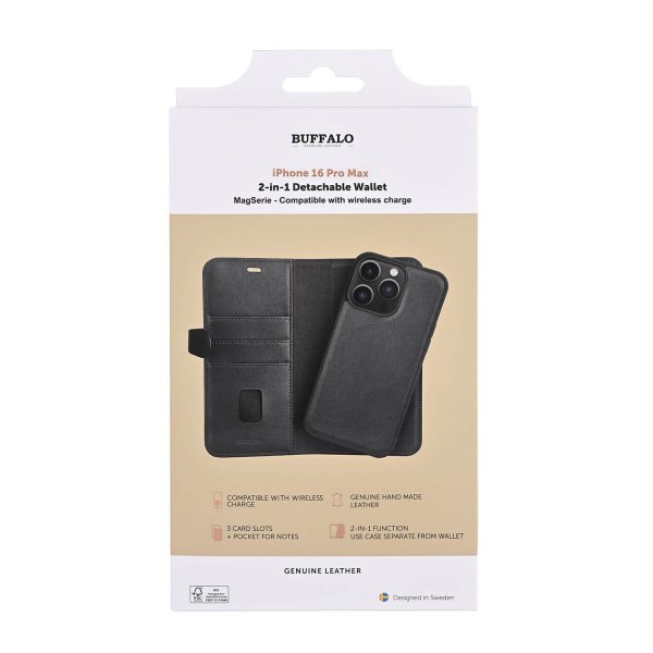 iPhone 16 Pro Max Cover 2-in-1 MagSeries Black