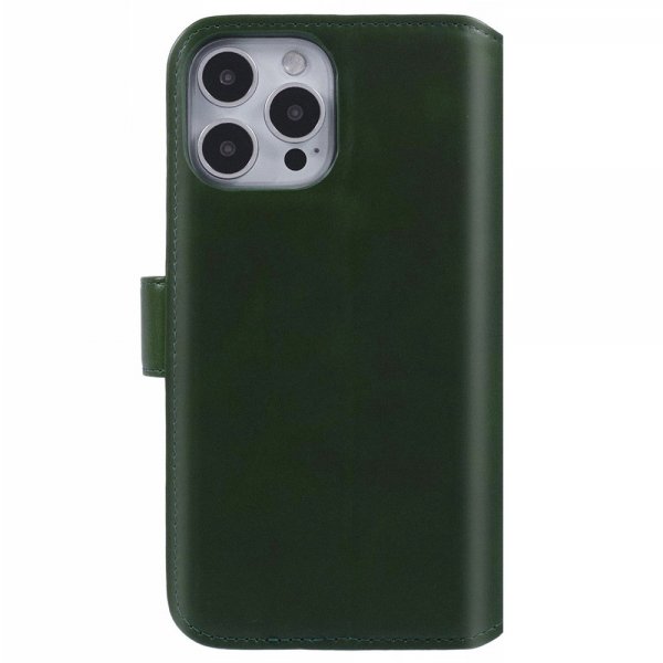 iPhone 16 Pro Max Cover Essential Leather Juniper Green