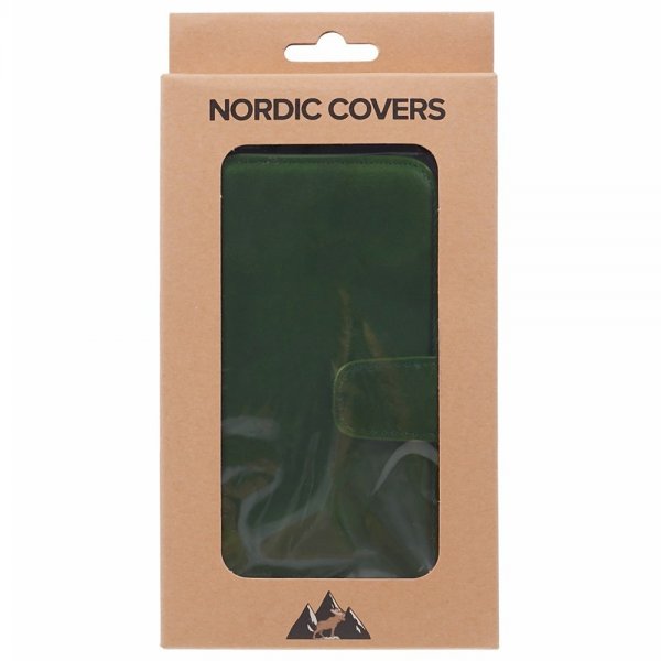 iPhone 16 Pro Max Cover Essential Leather Juniper Green