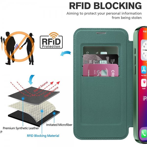 iPhone 16 Pro Max Cover MagSafe Green