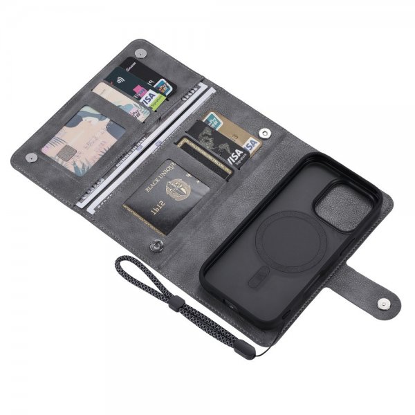 iPhone 16 Pro Max Cover Detachable Case GV Series MagSafe Grey