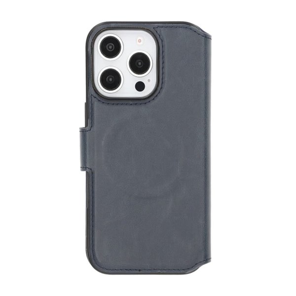 iPhone 16 Pro Max Cover 4 Card slots MagSafe Blue