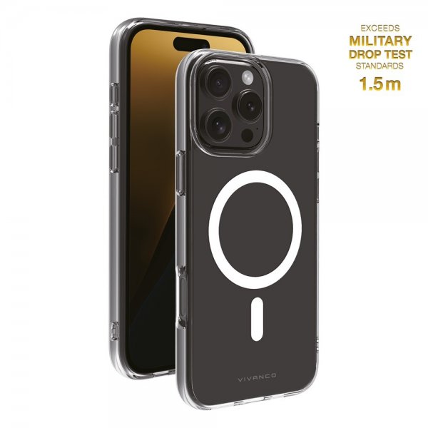 iPhone 16 Pro Max Case Mag Clear Transparent