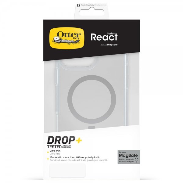 iPhone 16 Pro Max Case React MagSafe Transparent