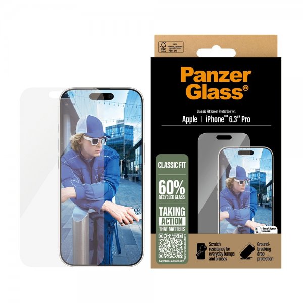 iPhone 16 Pro Screen Protector Classic Fit EasyAligner