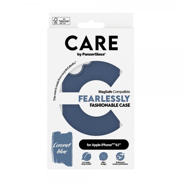 iPhone 16 Case Fashionable MagSafe Blue
