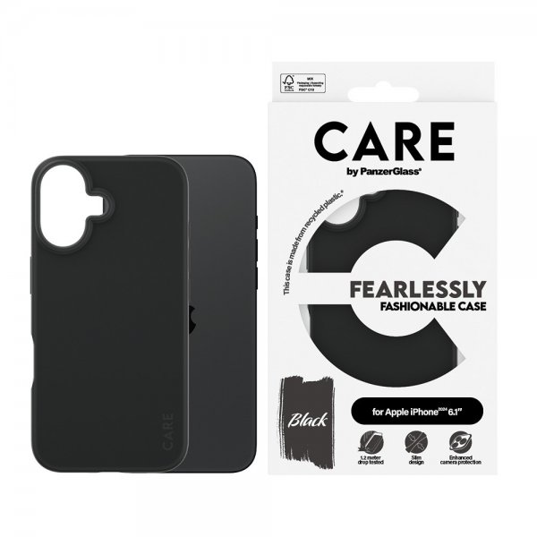 iPhone 16 Case Fashionable Black