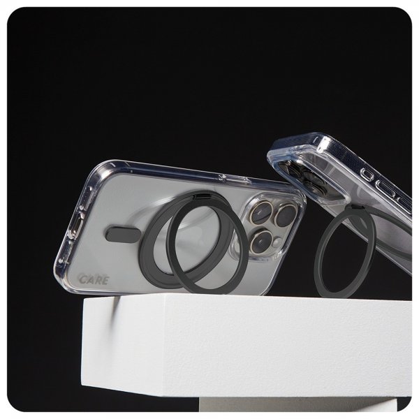 iPhone 16 Case Kickstand MagSafe Black