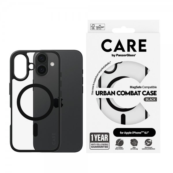 iPhone 16 Case Urban Combat MagSafe Black
