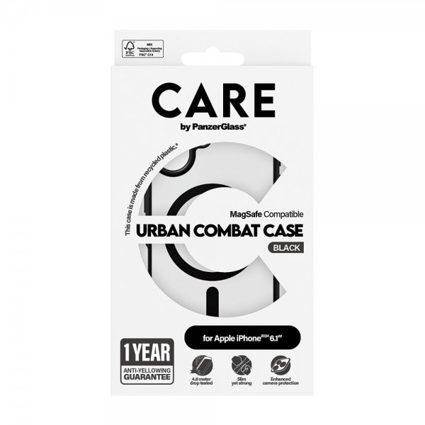 iPhone 16 Case Urban Combat MagSafe Black